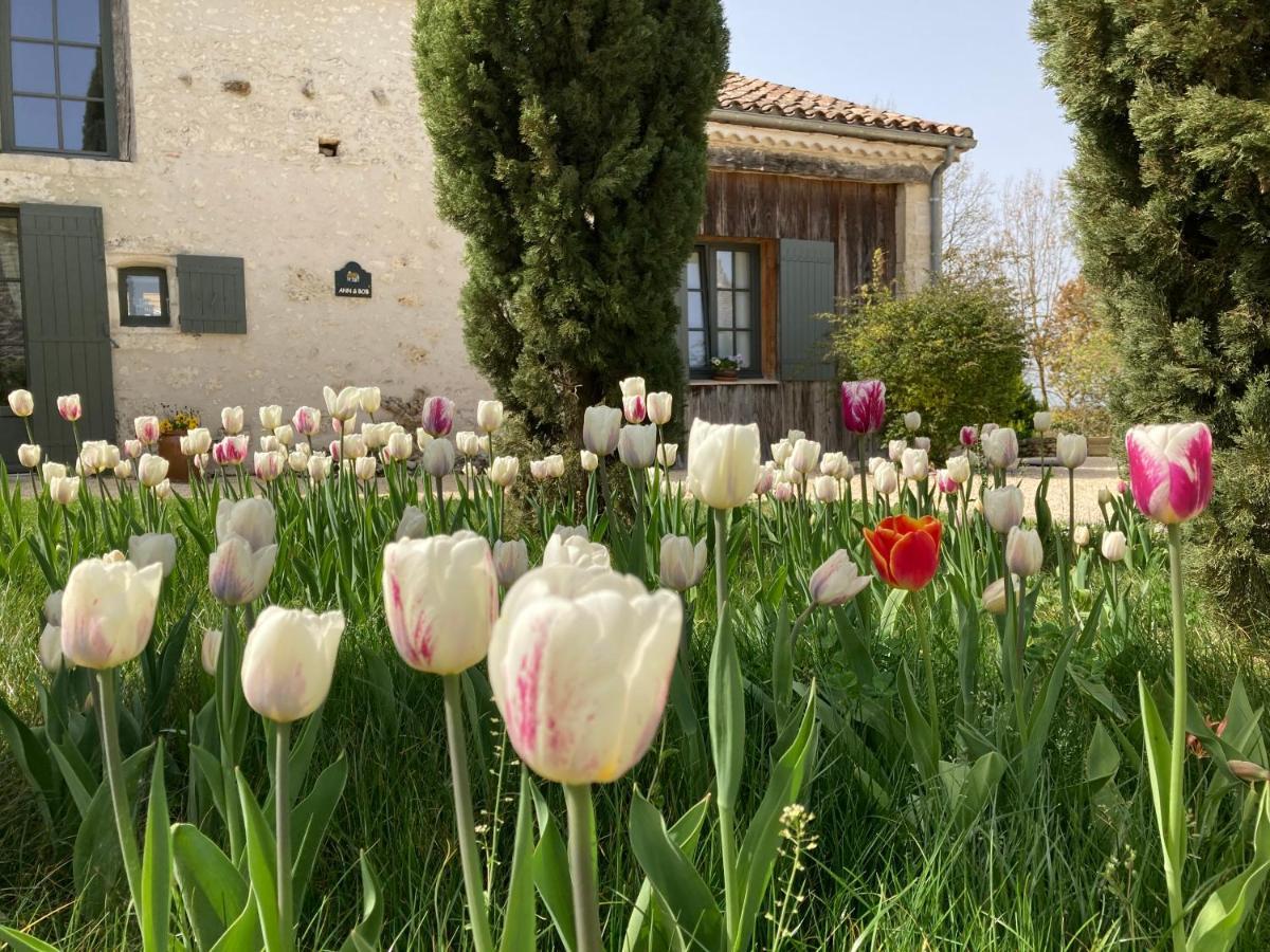 La Ferme Buissonniere Bardou Exterior foto